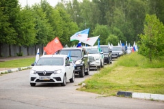 Автопробег, посвящённый Дню России, прошёл в Кашире