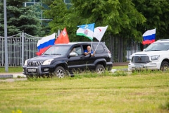 Автопробег, посвящённый Дню России, прошёл в Кашире