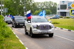 Автопробег, посвящённый Дню России, прошёл в Кашире