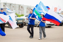 Автопробег, посвящённый Дню России, прошёл в Кашире