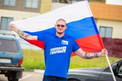 Автопробег, посвящённый Дню России, прошёл в Кашире