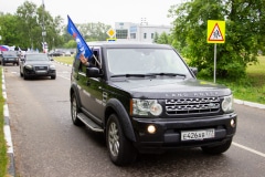Автопробег, посвящённый Дню России, прошёл в Кашире