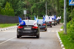 Автопробег, посвящённый Дню России, прошёл в Кашире