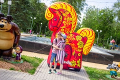 ДЕНЬ РОССИИ В ГОРОДСКОМ ПАРКЕ