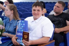 Каширянам вручили паспорта граждан Российской Федерации