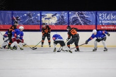 Новогодний хоккейный матч в деревне Барабаново 14.01.2022г.
