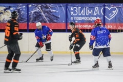 Новогодний хоккейный матч в деревне Барабаново 14.01.2022г.