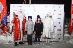 Новогодний хоккейный матч в деревне Барабаново 14.01.2022г.