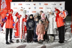 Новогодний хоккейный матч в деревне Барабаново 14.01.2022г.