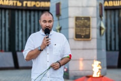 «Огненные картины войны» в Кашире