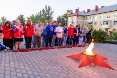 «Огненные картины войны» в Кашире