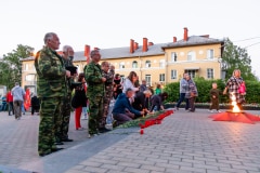 «Огненные картины войны» в Кашире