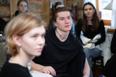 Студенты-щукинцы в Доме творчества имени Б.В. Щукина