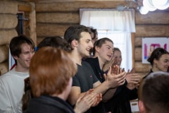 Студенты-щукинцы в Доме творчества имени Б.В. Щукина