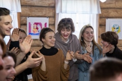 Студенты-щукинцы в Доме творчества имени Б.В. Щукина