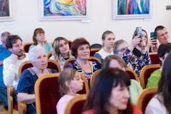 В Кашире состоялось открытие 53-й выставки художницы Майи Бакаевой