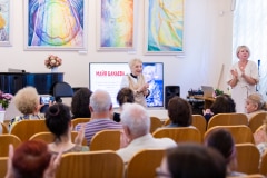В Кашире состоялось открытие 53-й выставки художницы Майи Бакаевой
